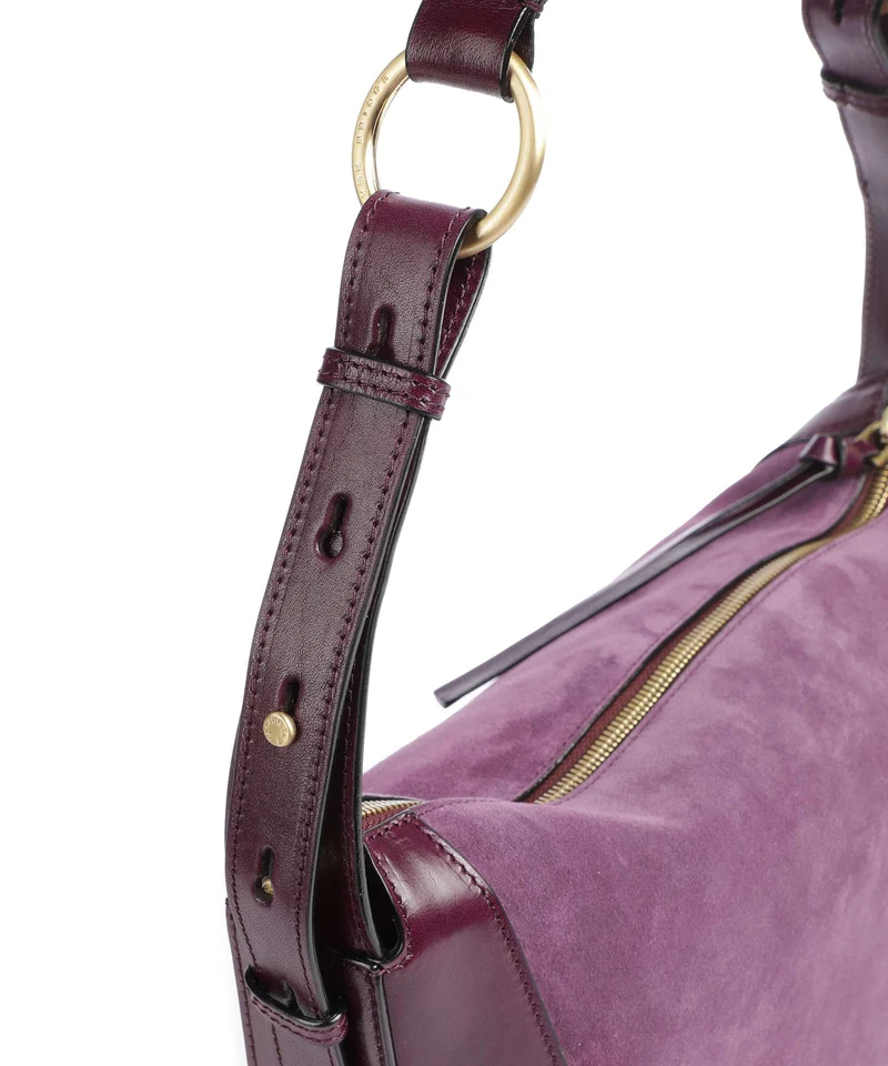 The Bridge Fedora Beuteltasche grape