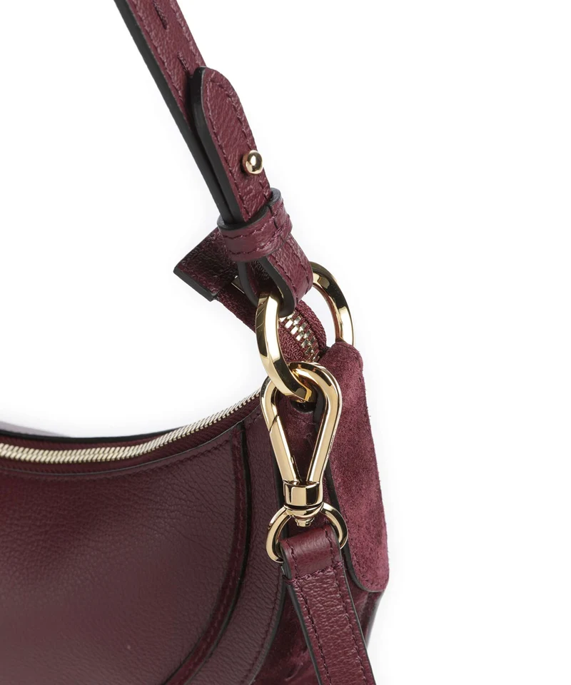 Lancel Hobohème M Beuteltasche cassis