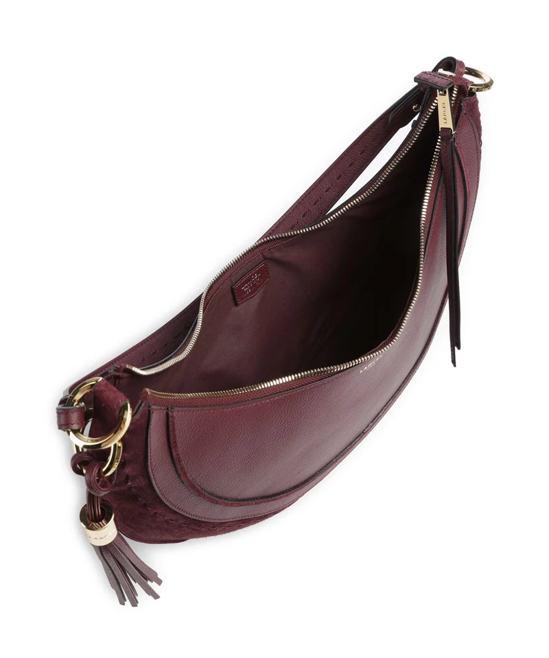 Lancel Hobohème M Beuteltasche cassis