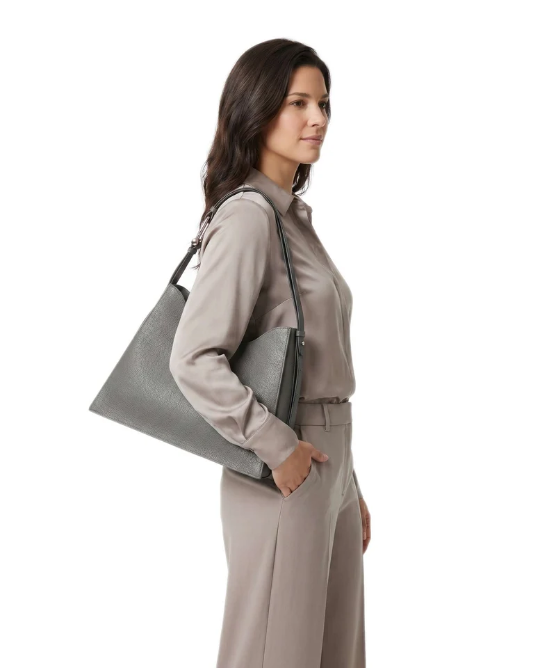 Furla Nuvola L Beuteltasche urban gray