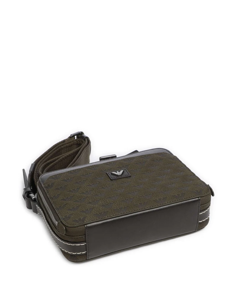 Emporio Armani Special Minorca Umhängetasche dark olive