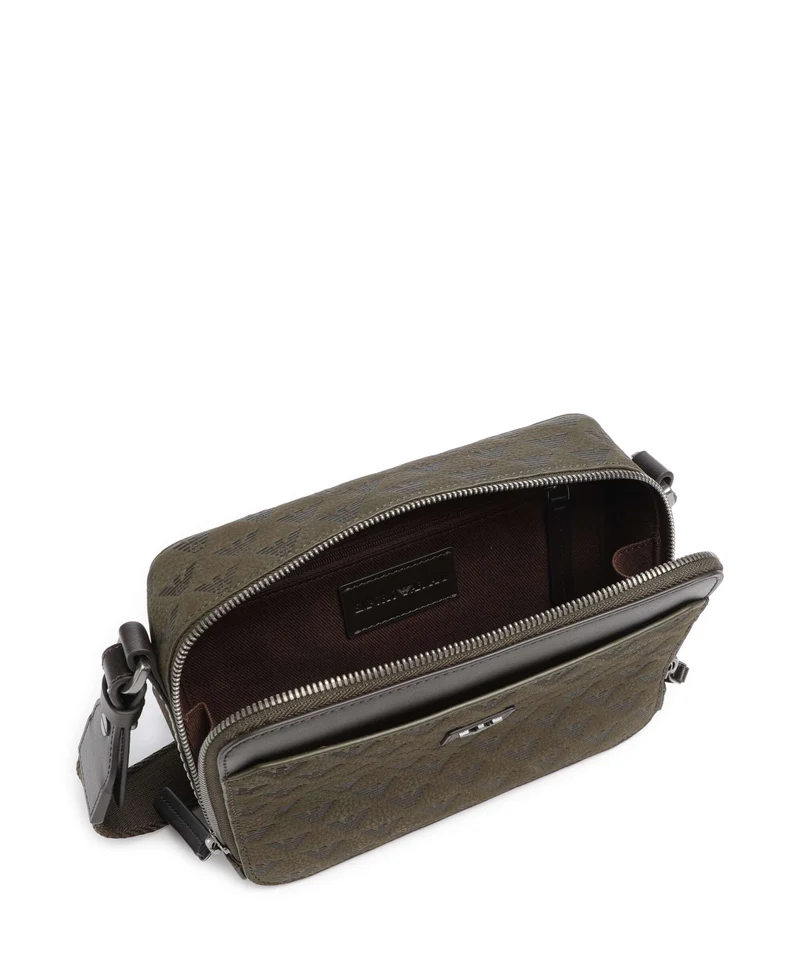 Emporio Armani Special Minorca Umhängetasche dark olive