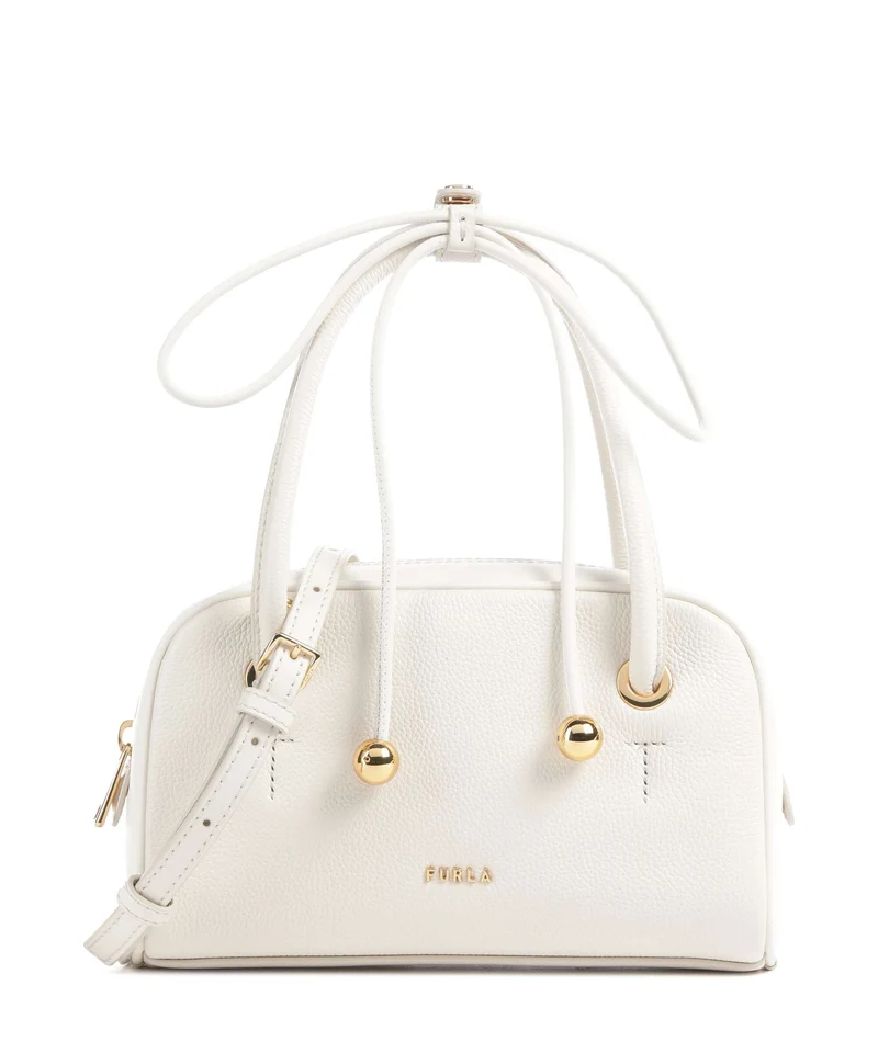 Furla Poppy Mini Handtasche panna