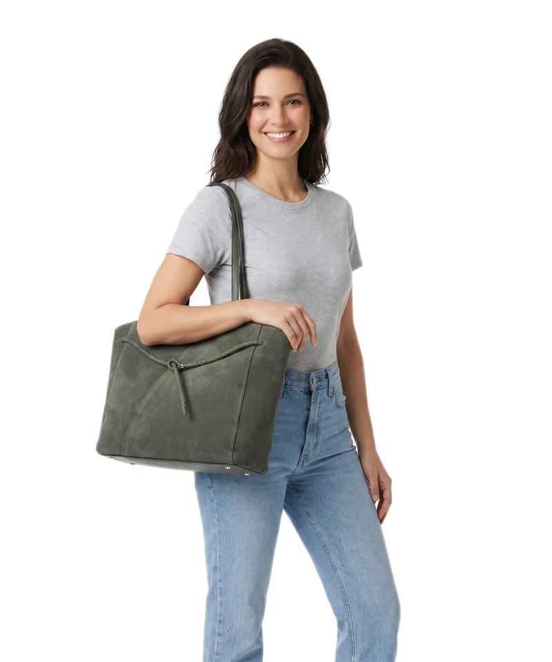 BOSS Revers Shopper dark green