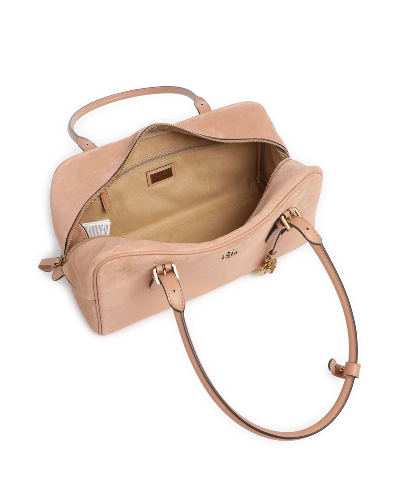 Lauren Ralph Lauren Marcy Large Schultertasche pink sienna