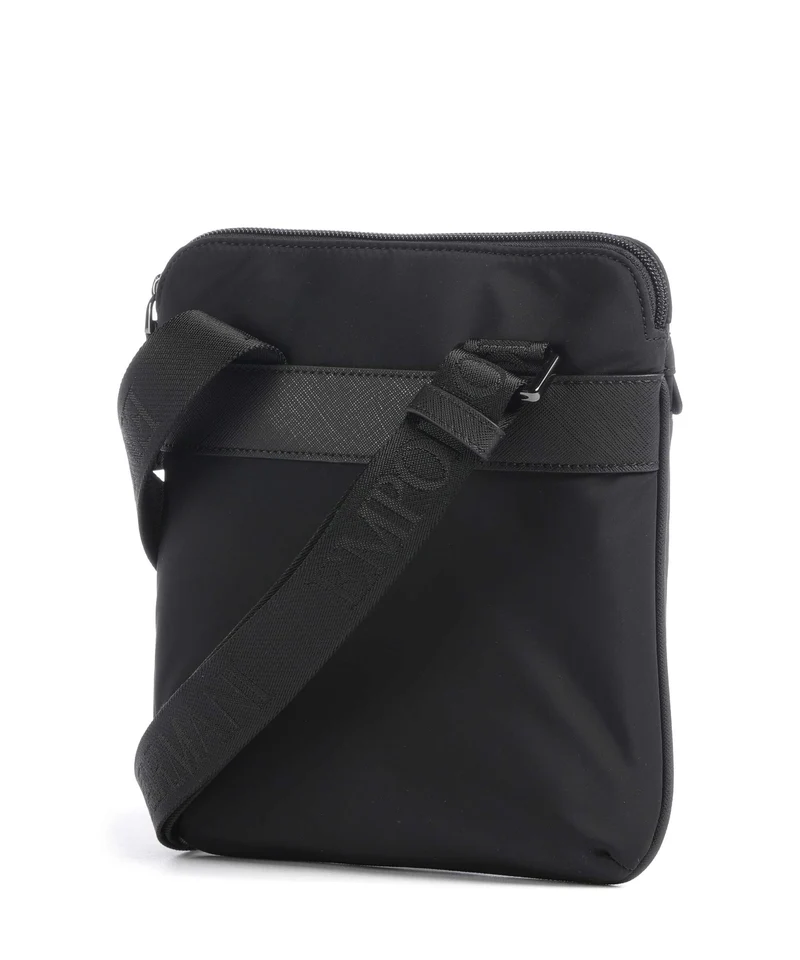 Emporio Armani Nylon Recycled Umhängetasche black beauty