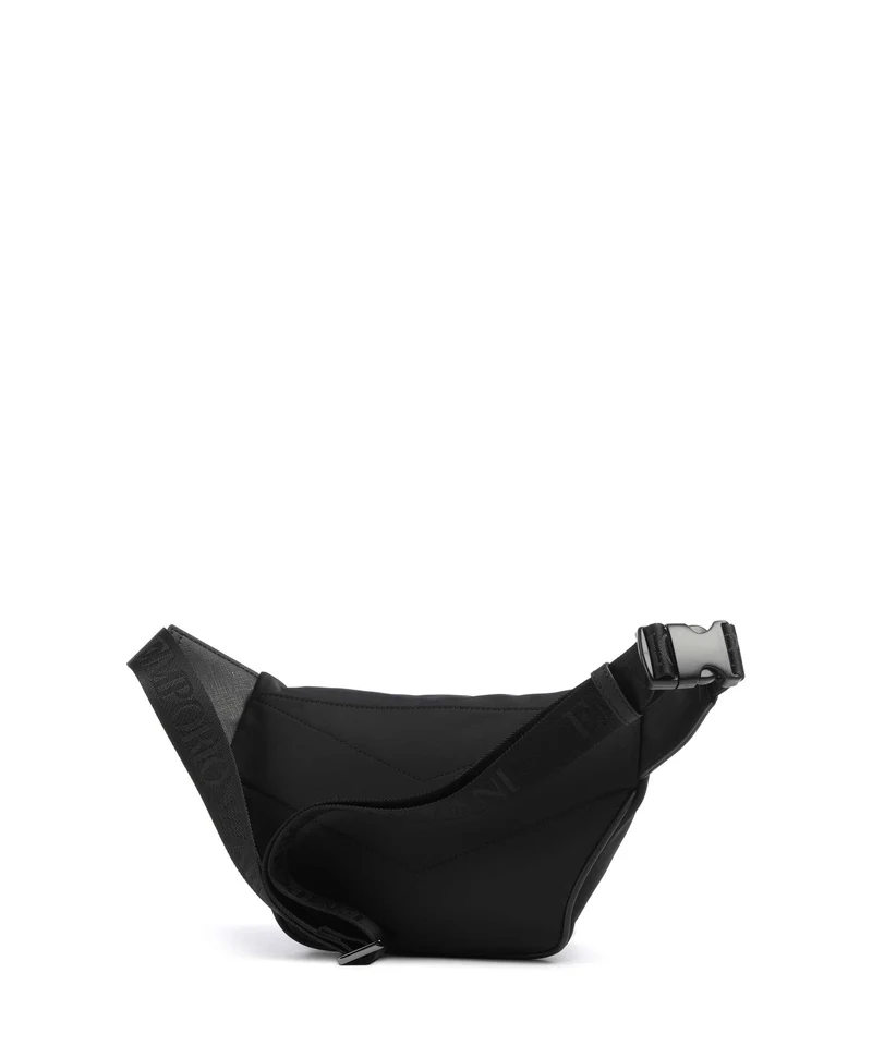 Emporio Armani Nylon Recycled Gürteltasche black beauty