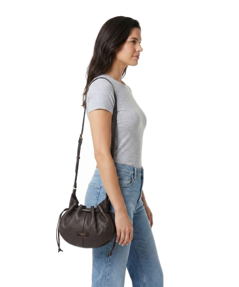 The Bridge Martina Bucket Handtasche moka