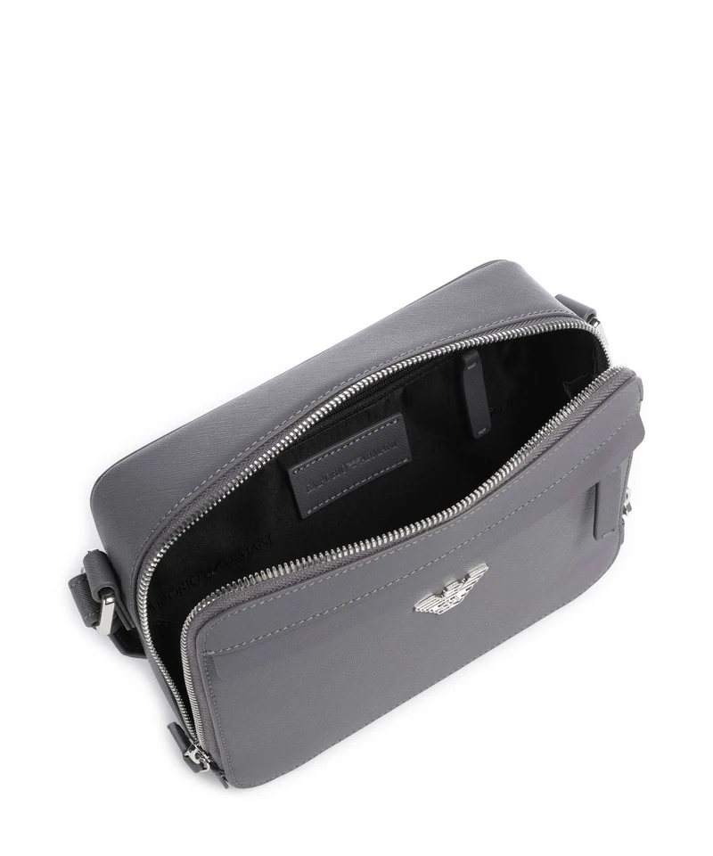 Emporio Armani Business Regenerated Umhängetasche grey