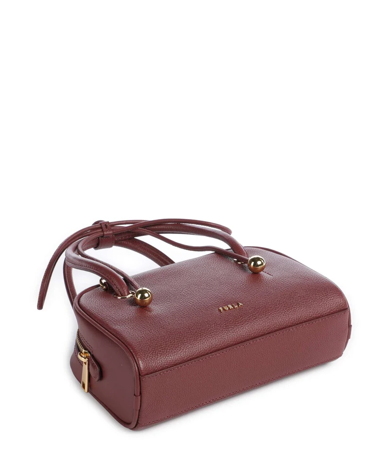Furla Poppy Mini Handtasche red apple