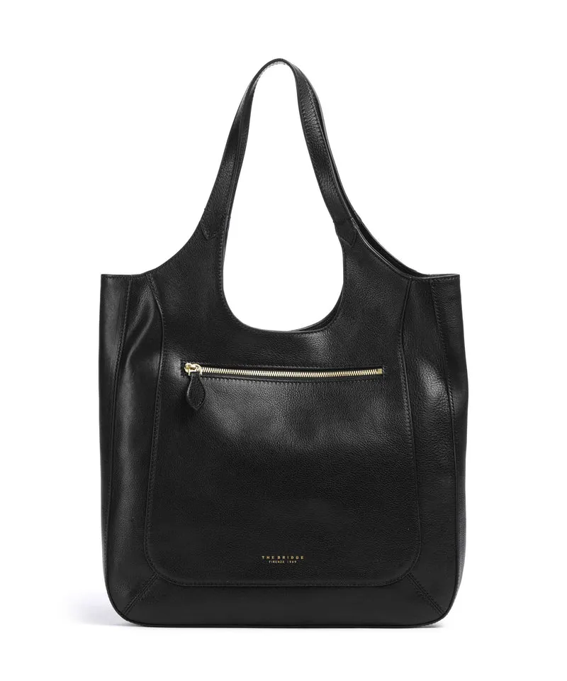 The Bridge Luce Soft Beuteltasche nero
