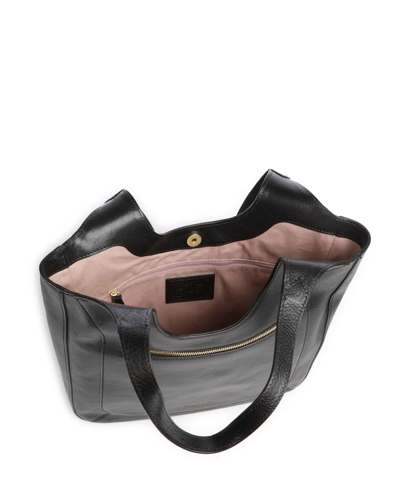 The Bridge Luce Soft Beuteltasche nero