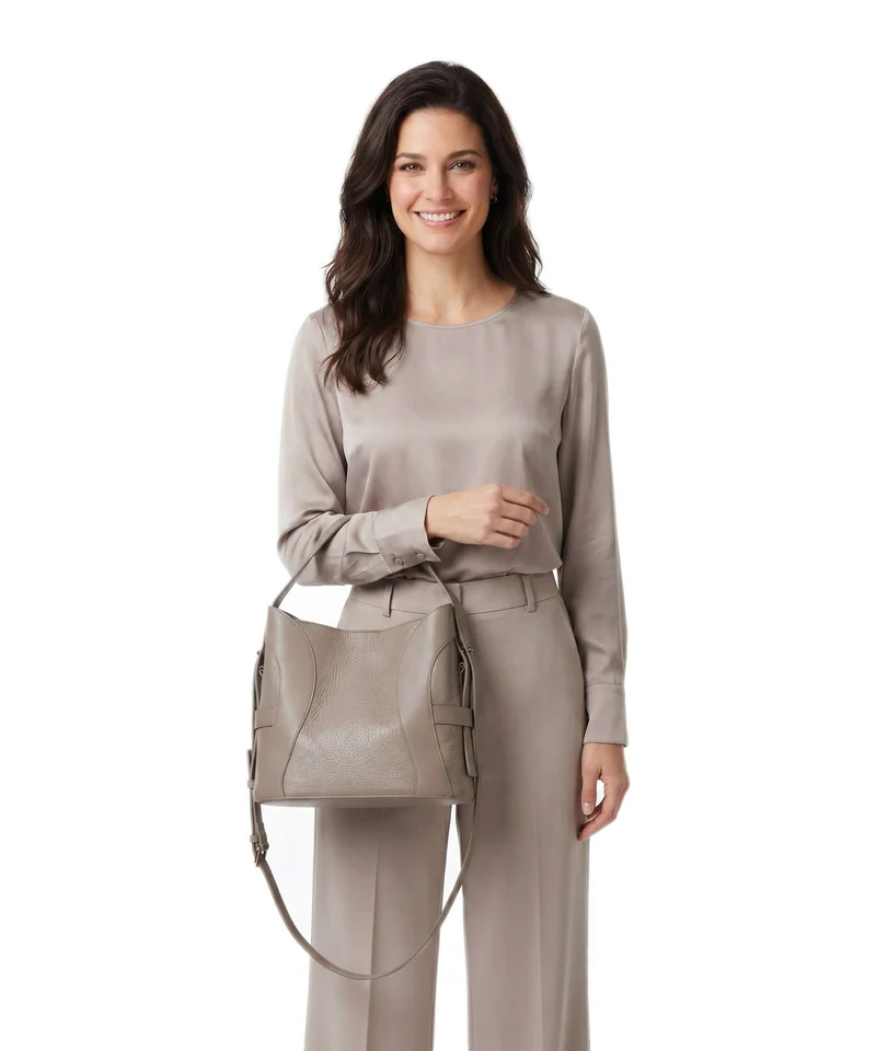 Aigner Deborah M Bucket Handtasche taupe