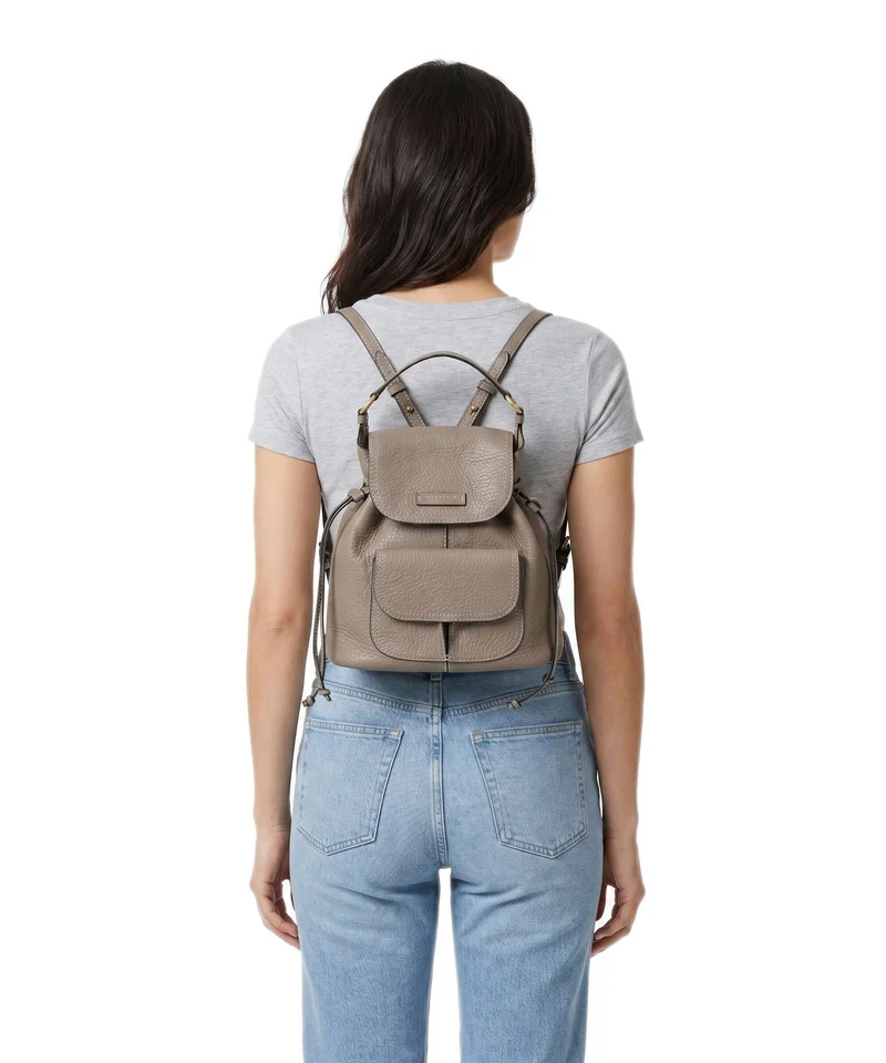 The Bridge Martina Rucksack-Tasche greige