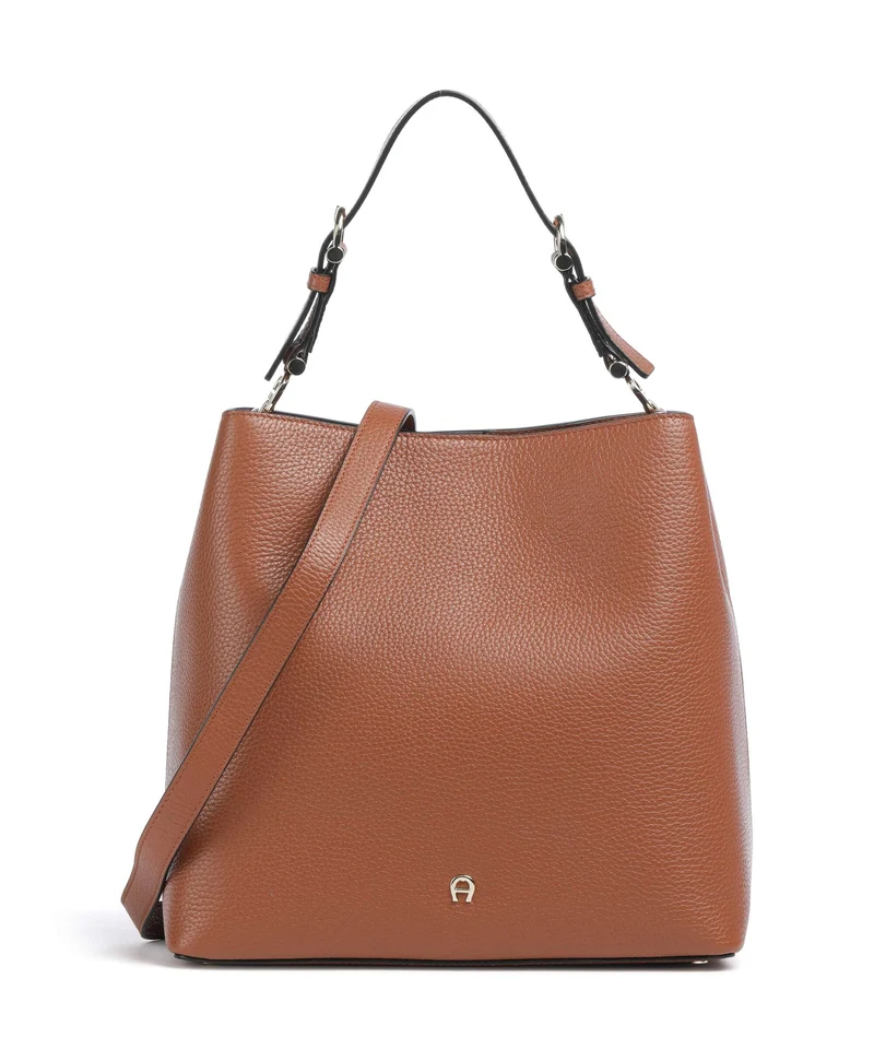 Aigner Delia M Beuteltasche cognac brown