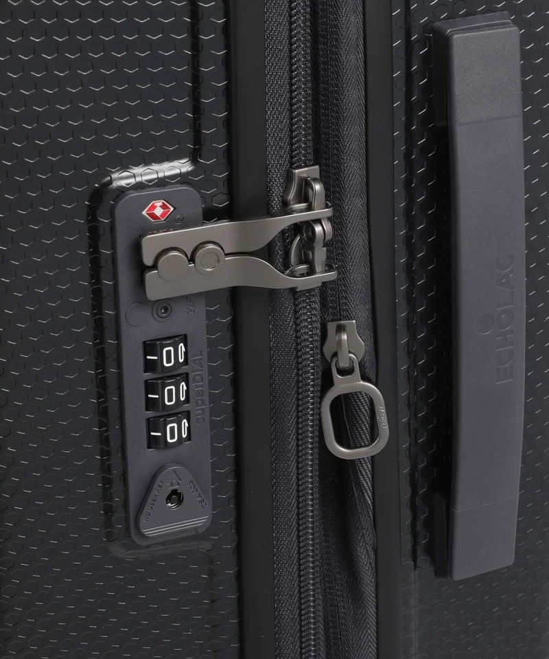 Echolac Logic Pro S 4-Rollen Trolley black metallic