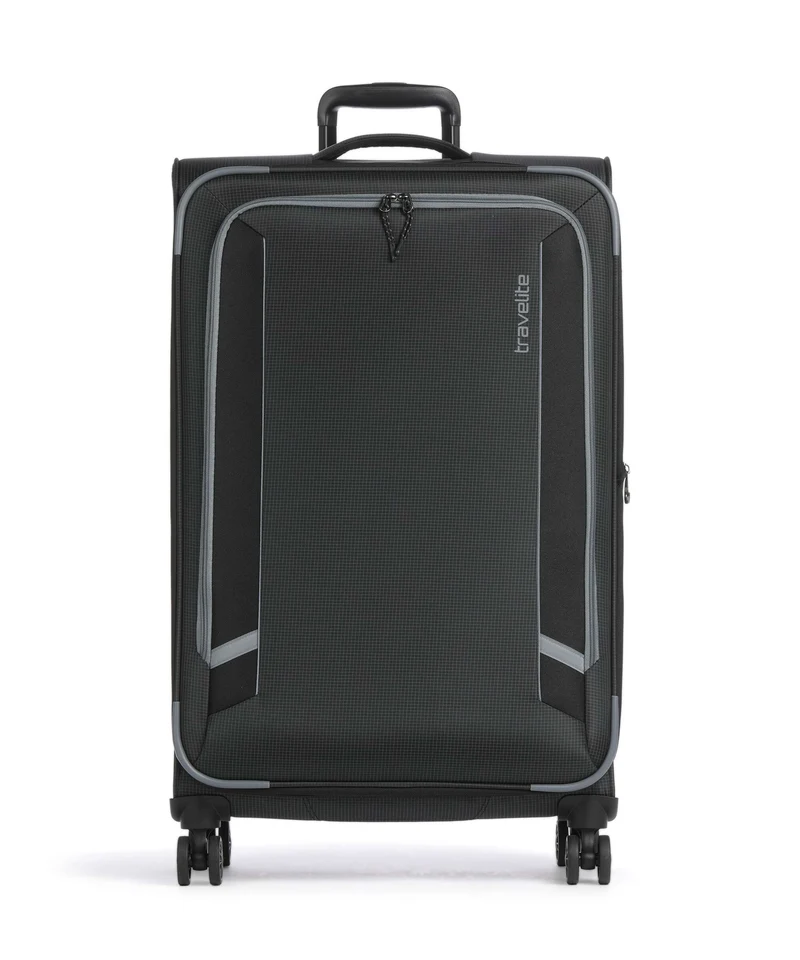 Travelite Corsiica 4-Rollen Trolley black