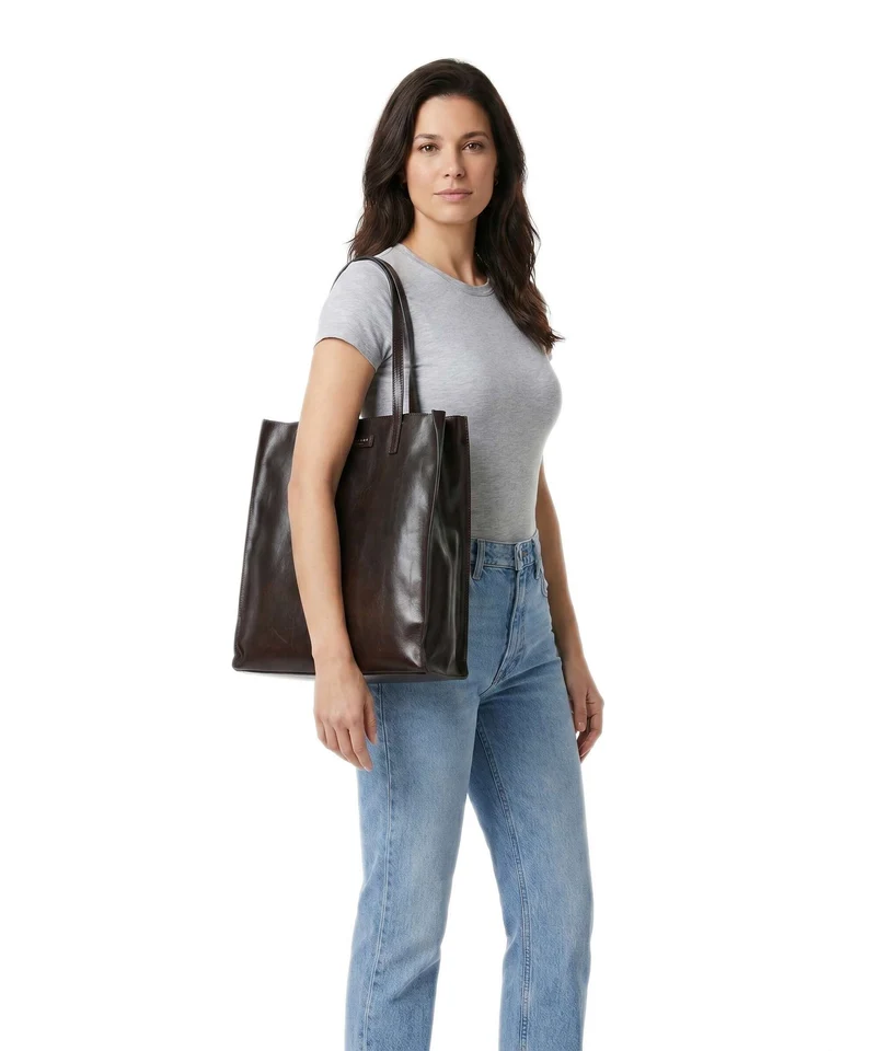 The Bridge Mirra Shopper moka
