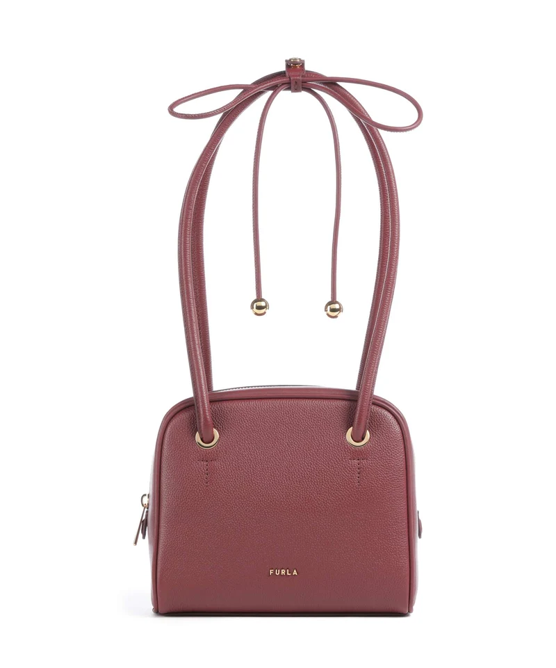 Furla Poppy S Schultertasche red apple