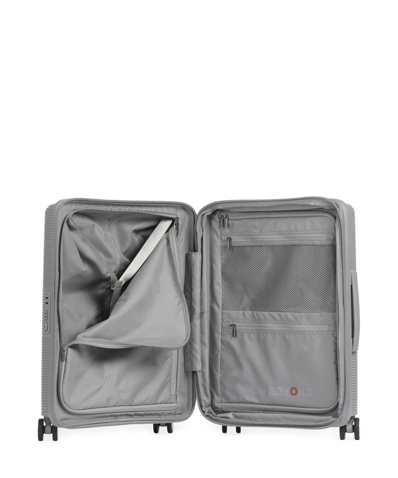 Echolac Forza S 4-Rollen Trolley arctic grey