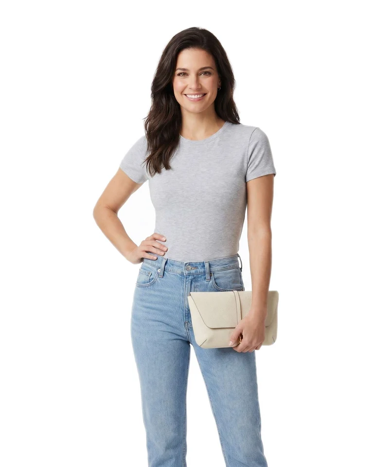 BOSS Reah Clutch open white