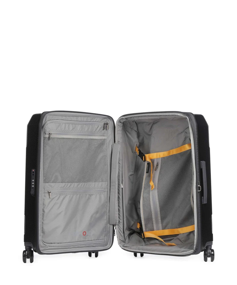 Echolac Logic Pro M 4-Rollen Trolley black metallic