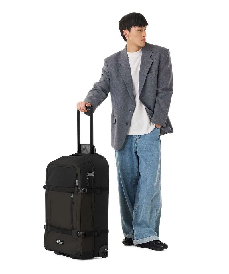 Eastpak Transit'R Pro M Rollenreisetasche black/pro coated