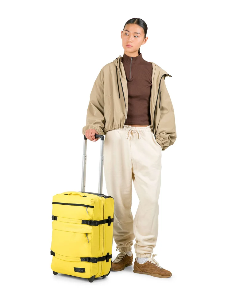 Eastpak Transit'R Plus S Rollenreisetasche tarp bamboo