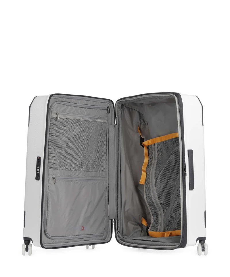 Echolac Logic Pro L 4-Rollen Trolley platinum metallic