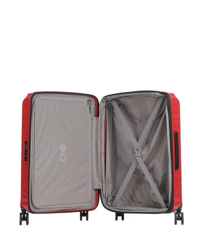 Echolac Oxygen M 4-Rollen Trolley iconic red