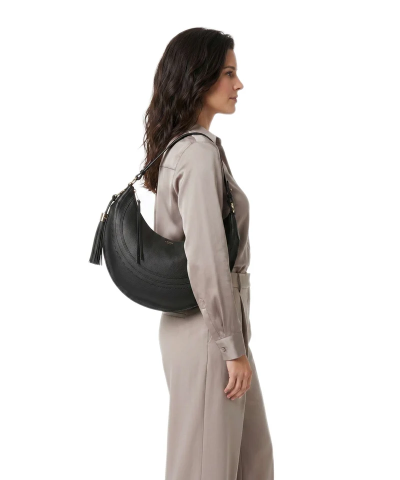 Lancel Hobohème M Beuteltasche black