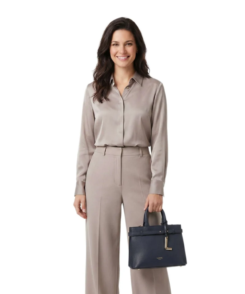 Lancel Faubourg S Handtasche ultramarine