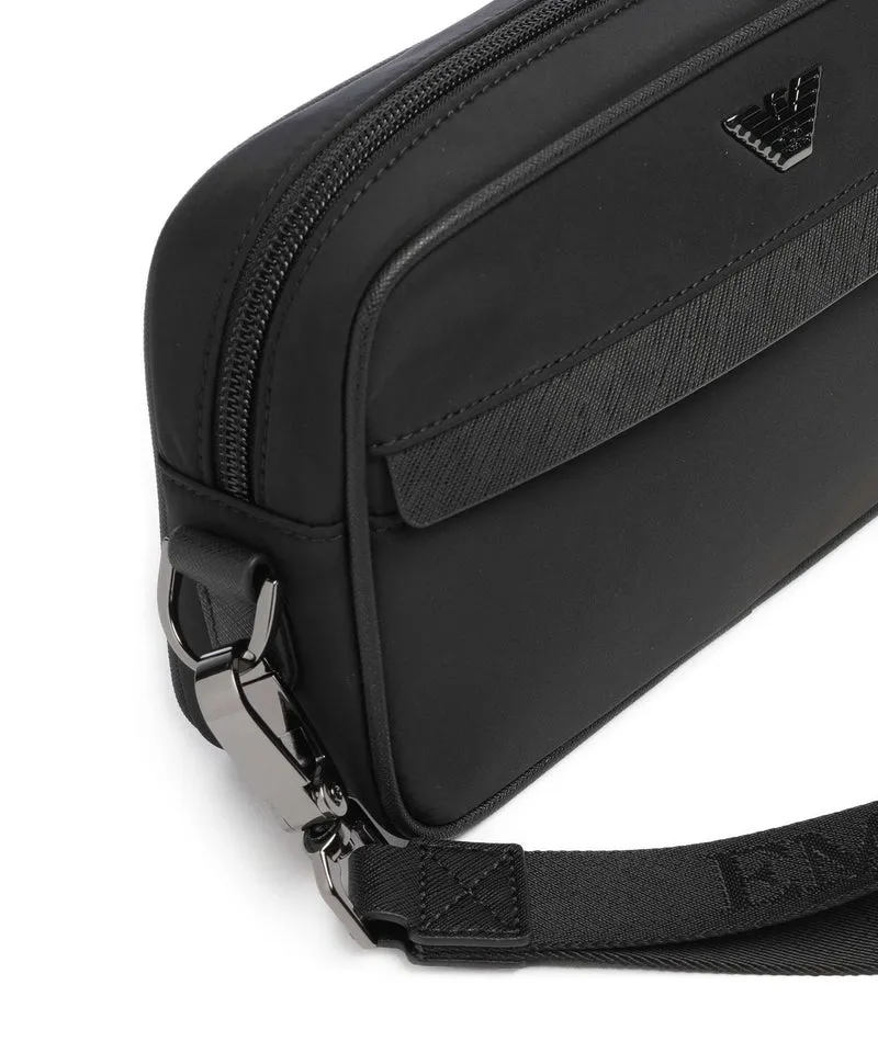 Emporio Armani Nylon Recycled Kulturbeutel black beauty