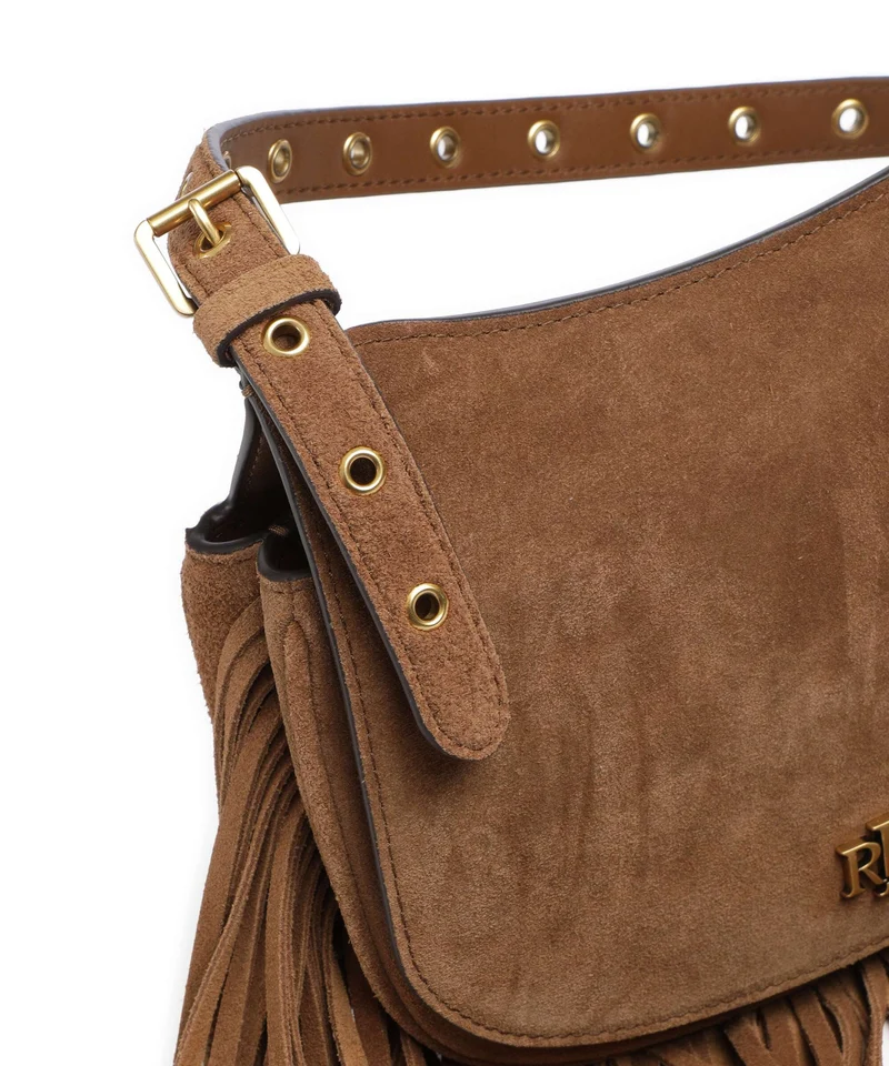 Lauren Ralph Lauren Marcy Medium Umhängetasche light tobacco