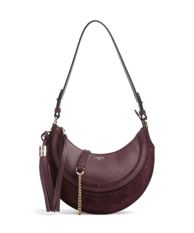 Lancel Hobohème S Schultertasche cassis
