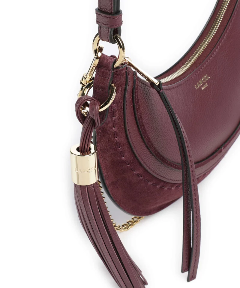 Lancel Hobohème S Schultertasche cassis