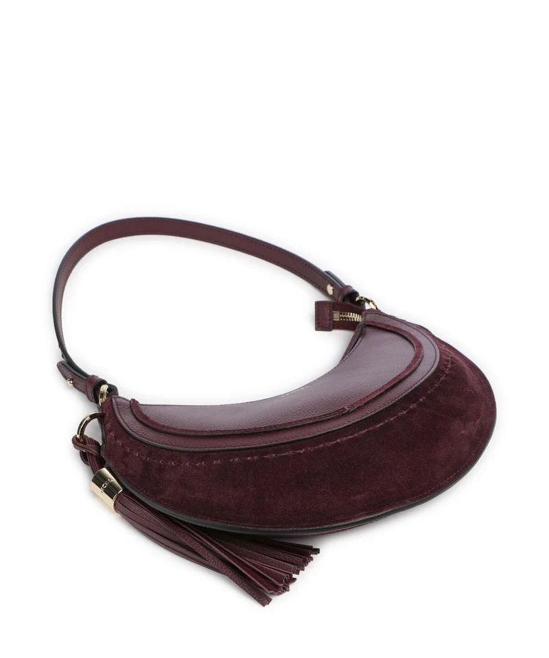 Lancel Hobohème S Schultertasche cassis