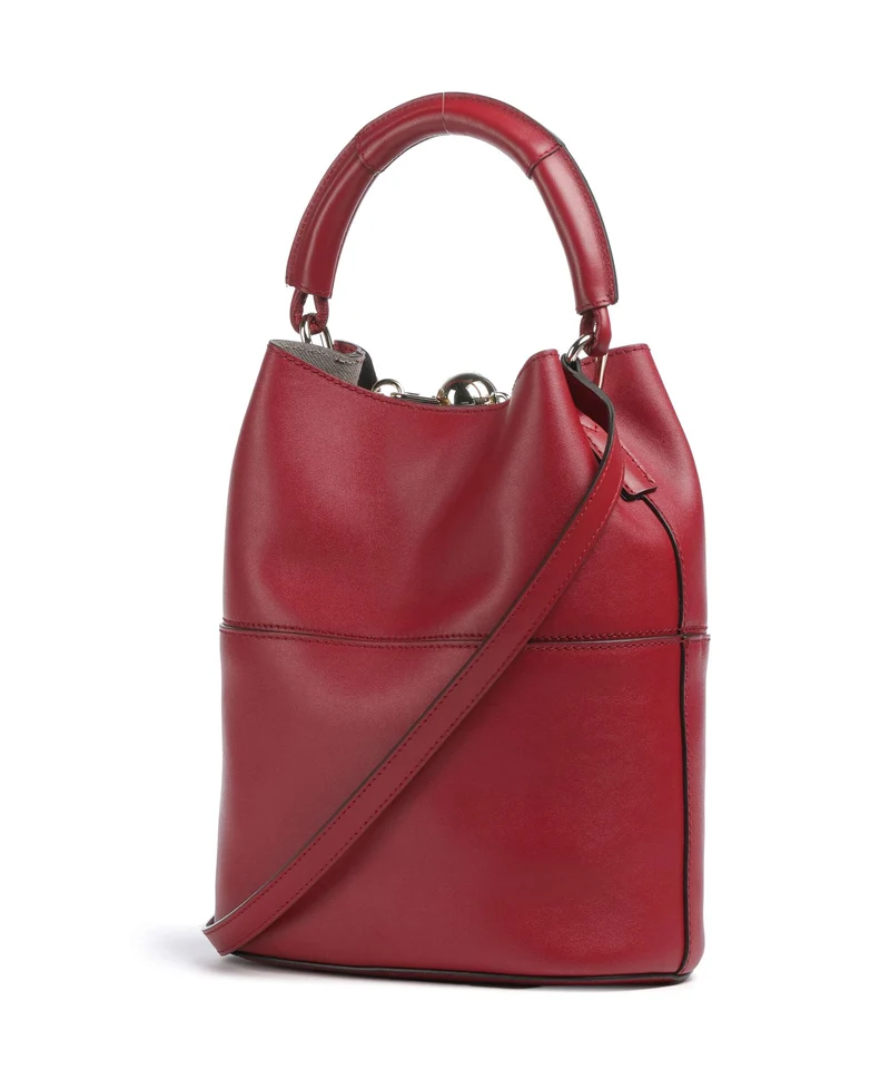 Furla Sfera S Bucket Handtasche lacca/vaniglia