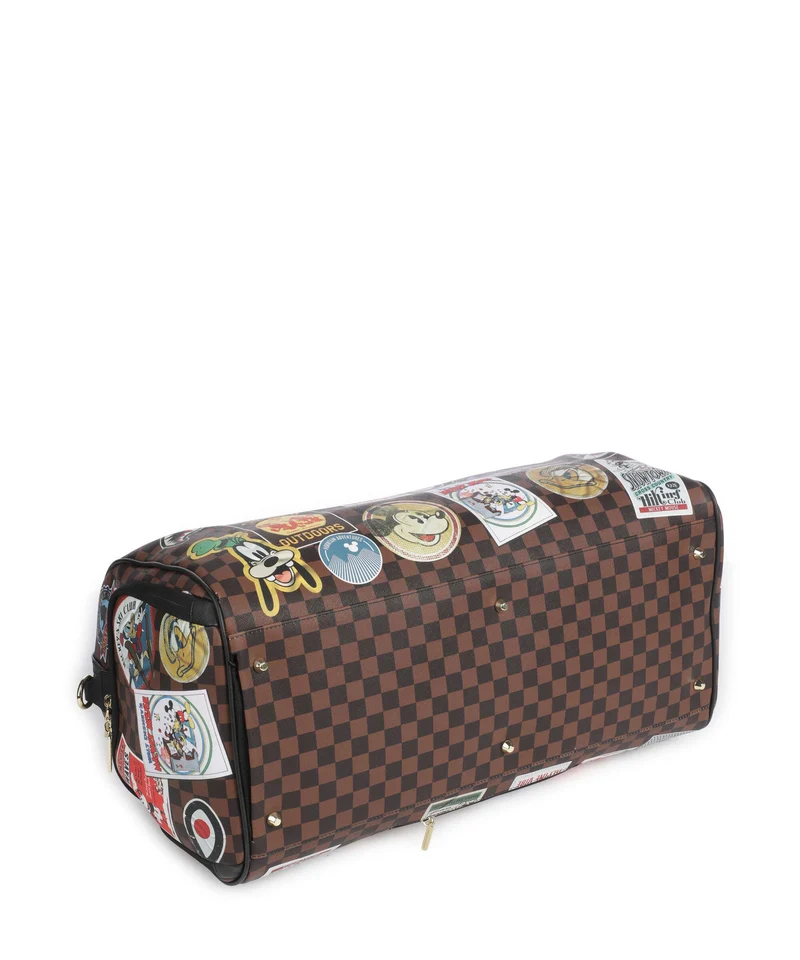 Sprayground Mickey Mouse Global Mogul Weekender brown