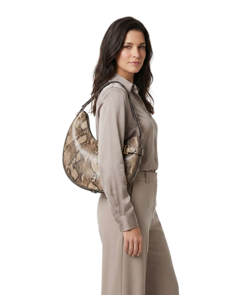 Lauren Ralph Lauren Tasha Large Beuteltasche tan multi