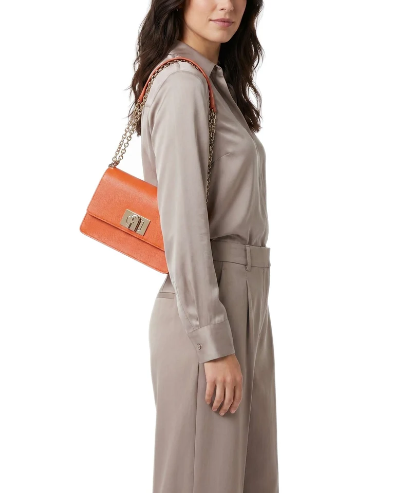 Furla 1927 Mini Schultertasche paprika