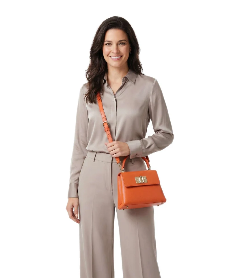 Furla 1927 Mini Handtasche paprika