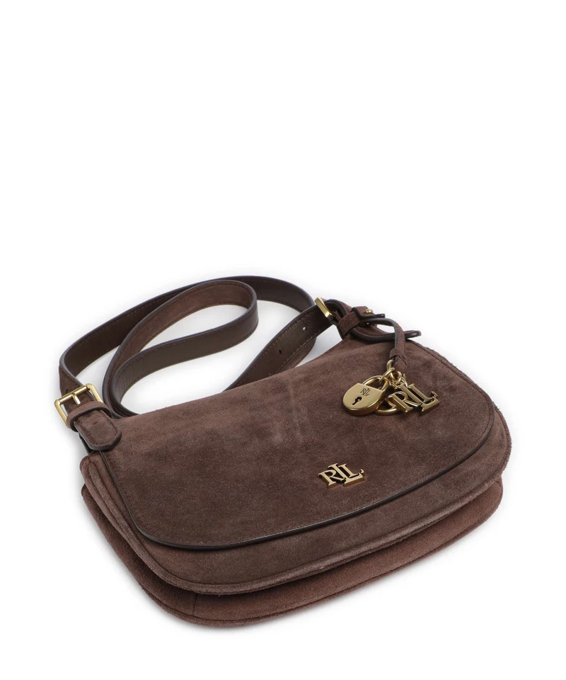 Lauren Ralph Lauren Marcy Medium Umhängetasche chestnut brown