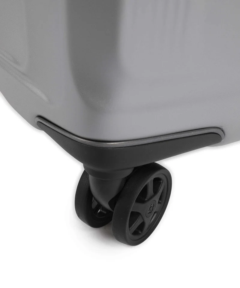 Samsonite Nuon 4-Rollen Trolley matt silver