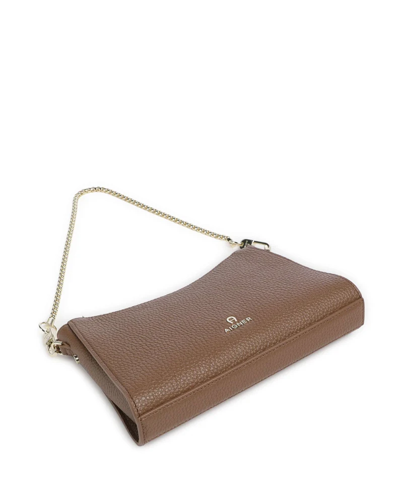 Aigner Ivy S Schultertasche saddle brown