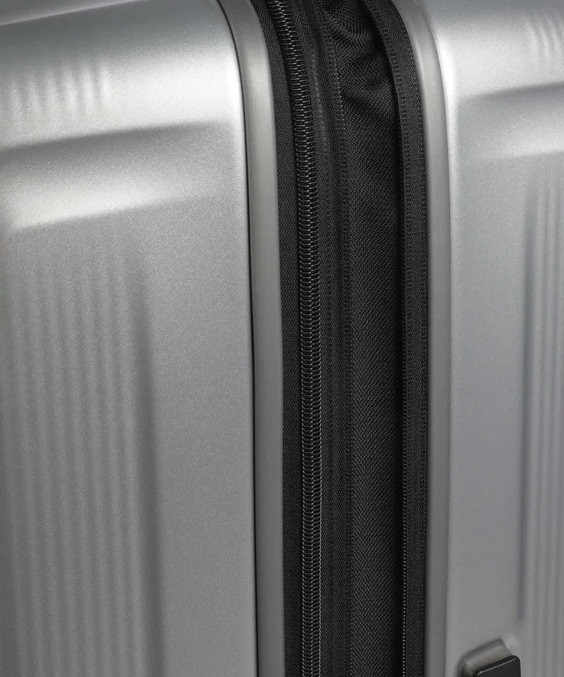 Samsonite Nuon 4-Rollen Trolley matt silver