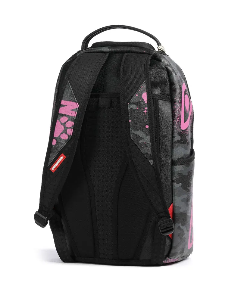 Sprayground Snoopy Pink Stencil Rucksack multicolour