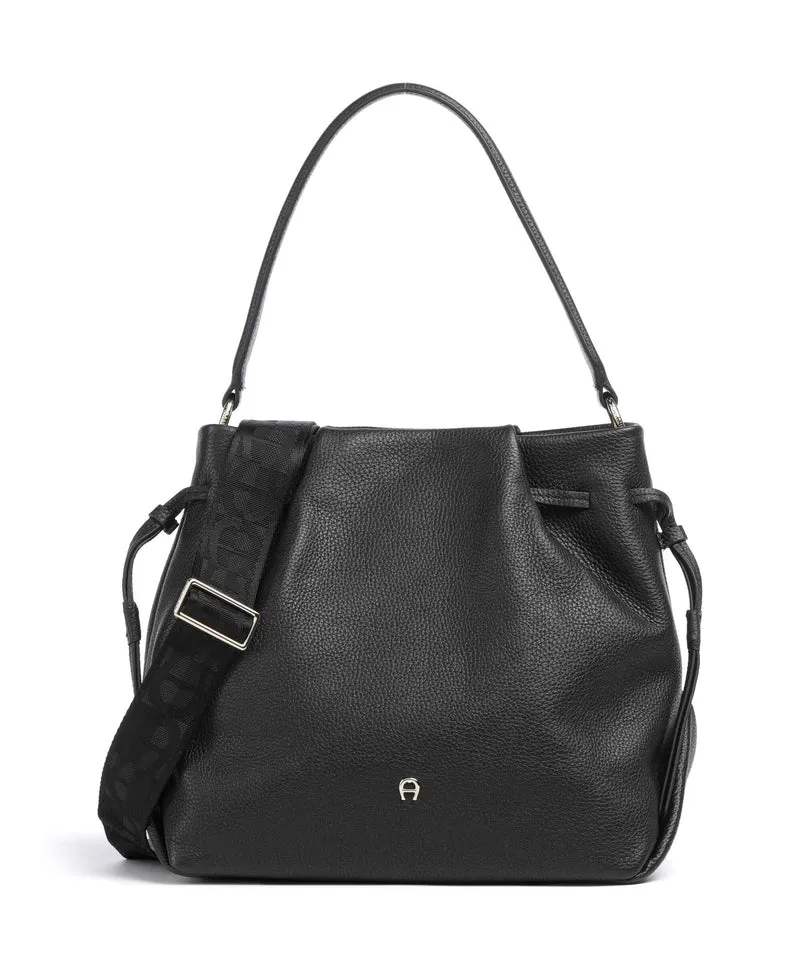 Aigner Paola M Bucket Handtasche black