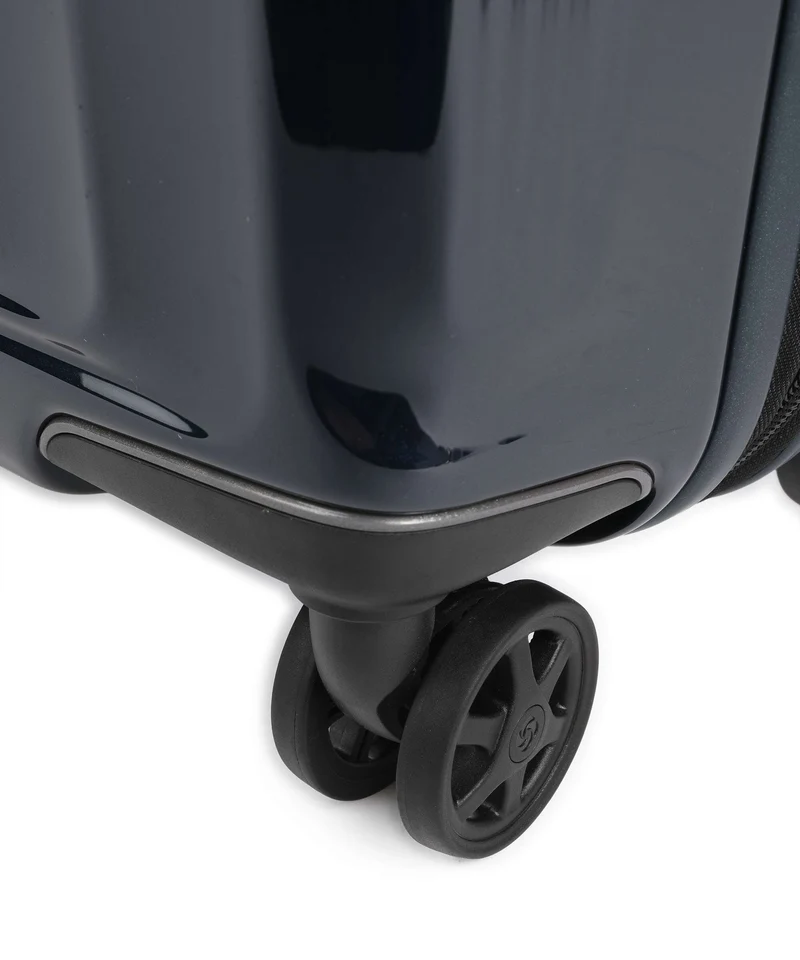 Samsonite Nuon 4-Rollen Trolley metallic dark blue
