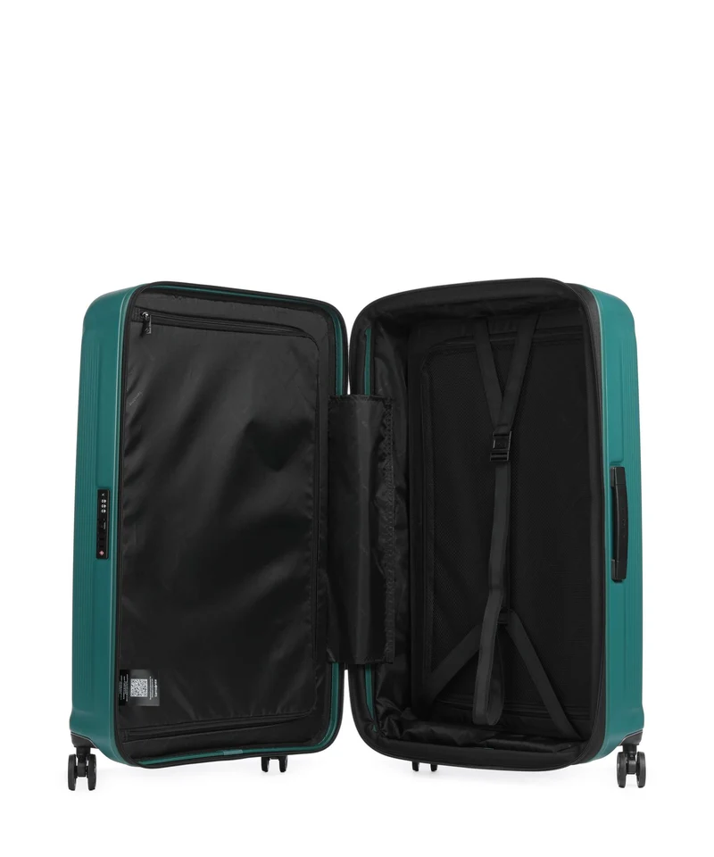 Samsonite Nuon 4-Rollen Trolley pine green